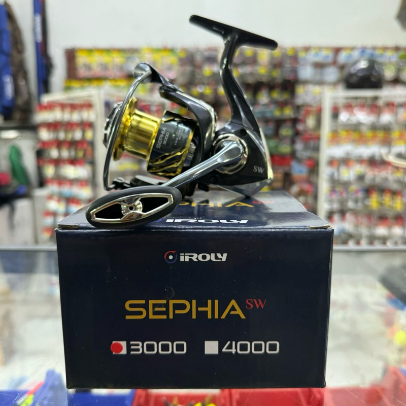 Jual Reel Spinning Iroly Sephia SW | Carbon | Shopee Indonesia