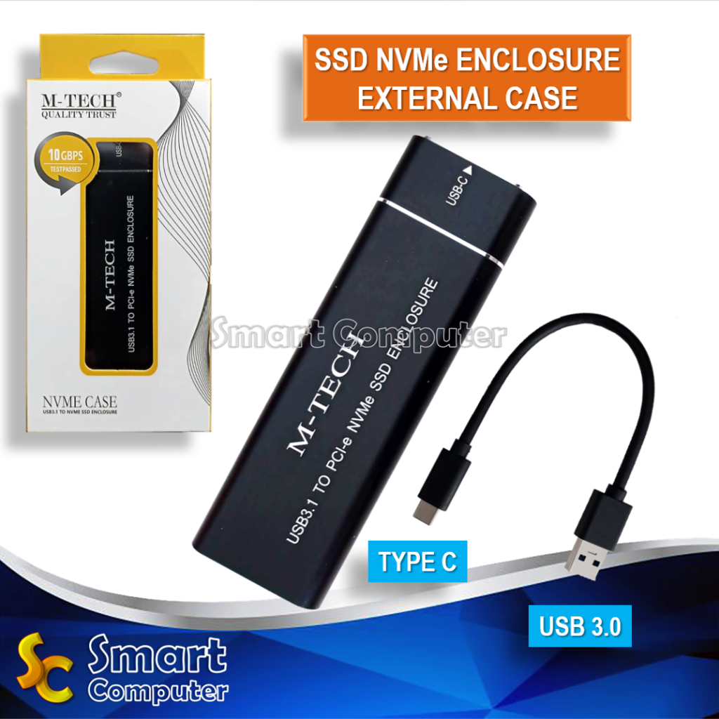 Jual Casing Ssd Nvme M Pcie Enclosure Usb Type C M Tech Mtech Shopee Indonesia