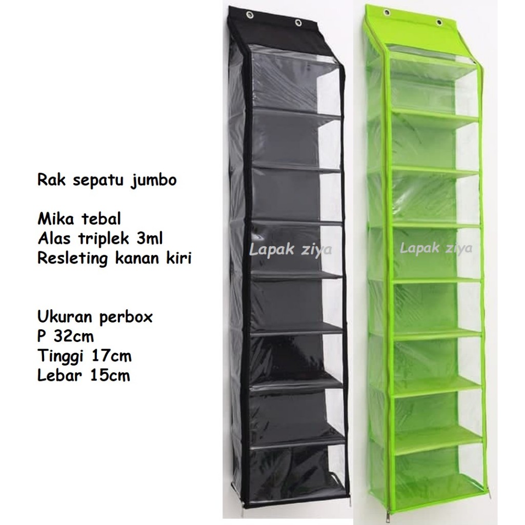 Jual RB Rak Sepatu Jumbo Polos Tempat Sepatu Rak Gantung Rak Rak Anti ...