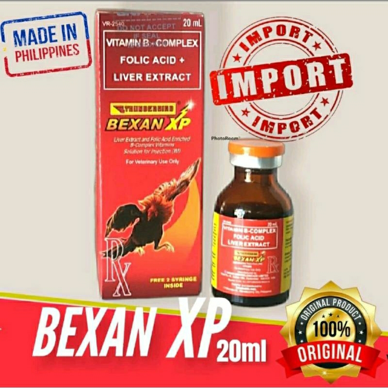 Jual BEXAN XP 20ml vitamin ayam | Shopee Indonesia