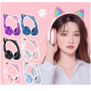 Jual Headset Bluetooth Wireless LED Bass Telinga Kucing Stereo With Mic--  di Seller Smart3C - Panunggangan Utara, Kota Tangerang