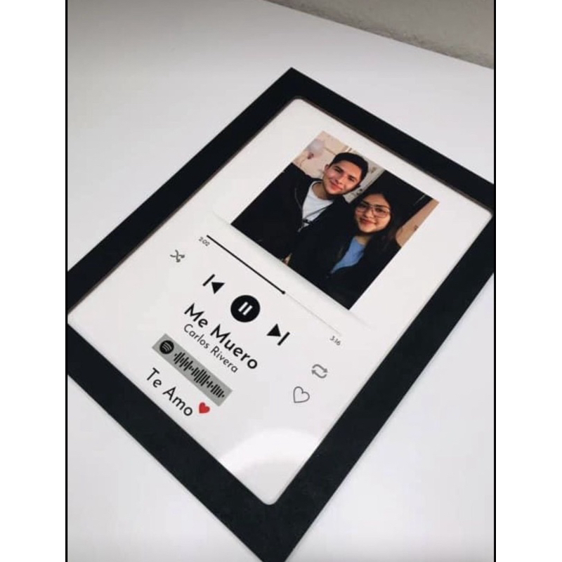 Jual Spotify Music Frame | Kado Anniversary / Kado Wisuda / Kado Ulang ...