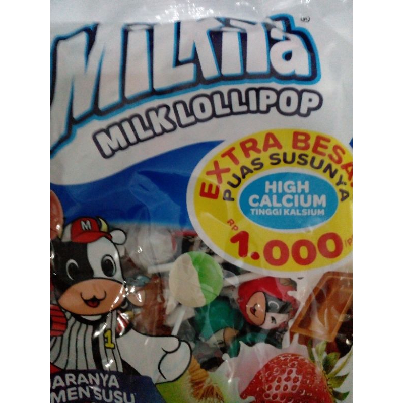 Jual Permen Milkita Lollipop refil bag assorted isi 30 pcs x 9gr ( exp ...