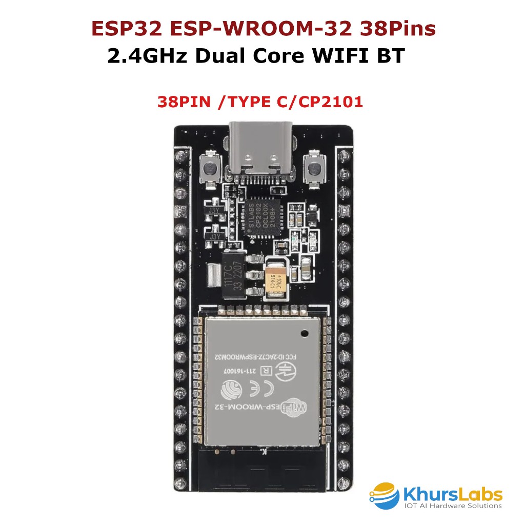 Jual ESP32 DevKitC V4 ESP 32 WROOM 32U 32D Development Board IOT ...
