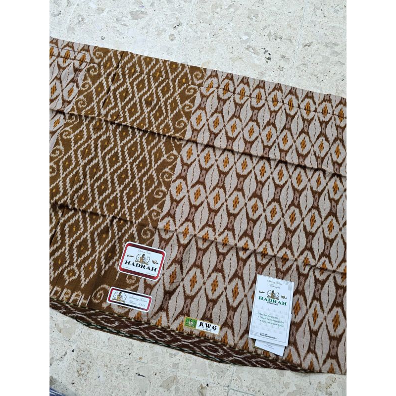 Jual Sarung Hadrah Gold Jahit Tengah | Shopee Indonesia