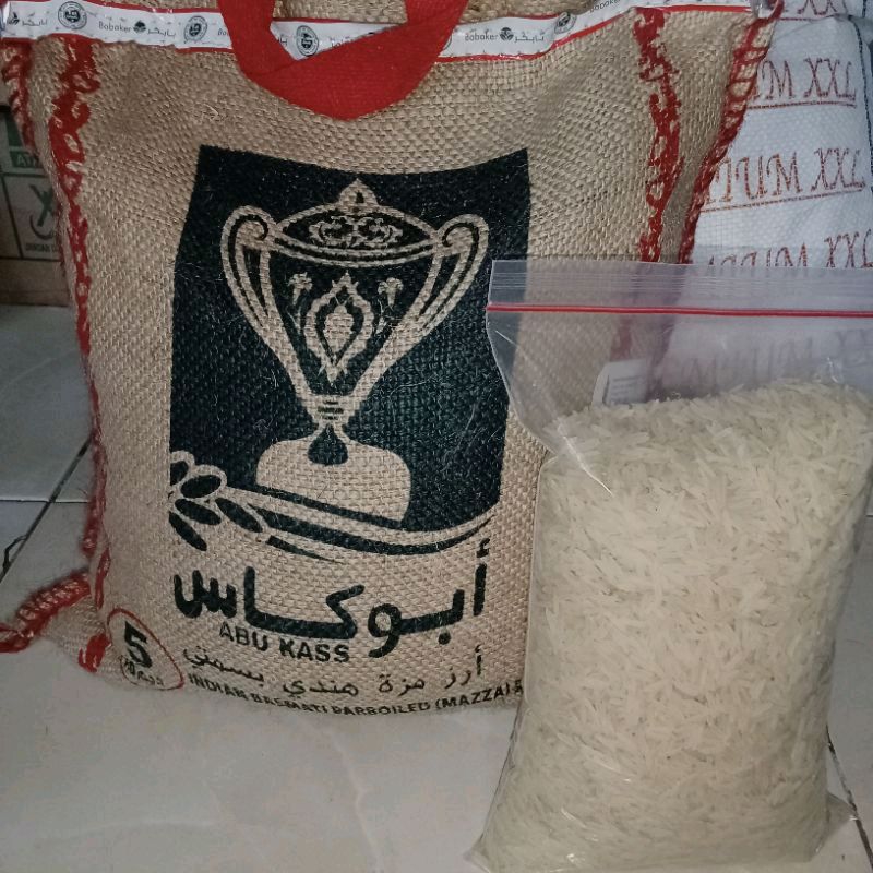 Jual Beras Basmati 5kg Abu Kass | Shopee Indonesia
