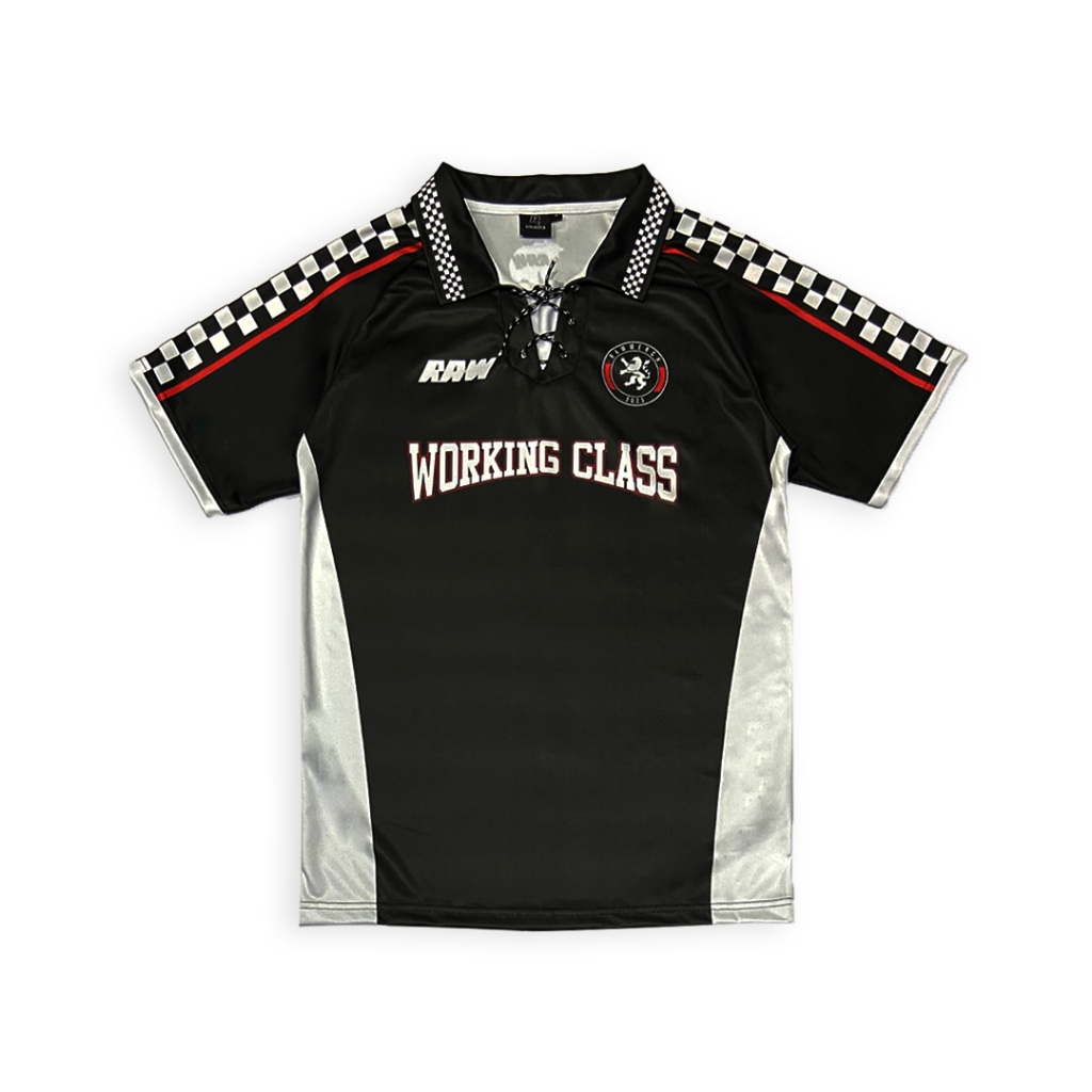 Jual R MERCH // JERSEY RETRO // WORKING CLASS BLACK // JERSEY BAND ...