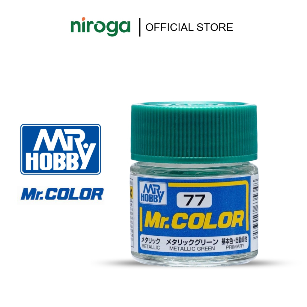 Jual Mr. COLOR C77 Metalic Green – Mr. Hobby Lacquer cat model kit ...