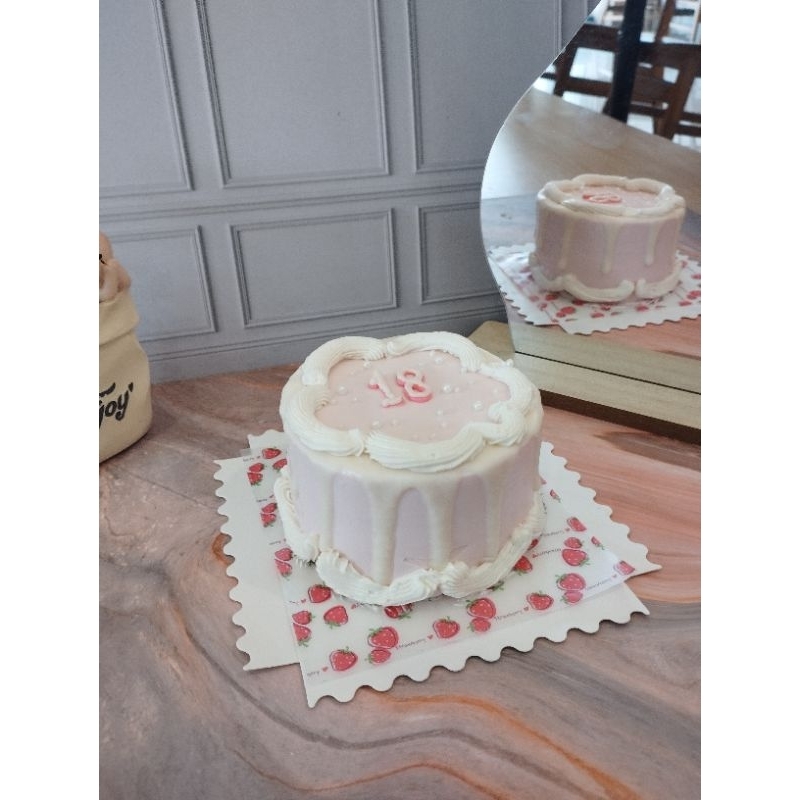 Jual Topper Custom / Fondant / Lelehan Cream / Mahkota / Mika / Kupu ...
