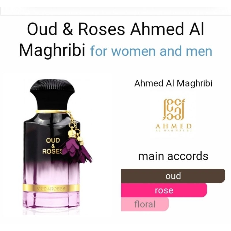 Jual Oud & Roses by ahmed parfume 100% ORIGINAL new box | Shopee Indonesia