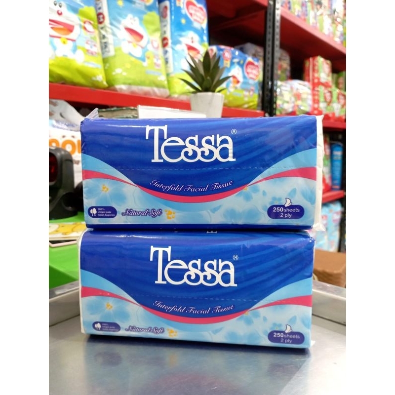 Jual Tessa Tisu Kering 250 sheet 2 ply | Shopee Indonesia