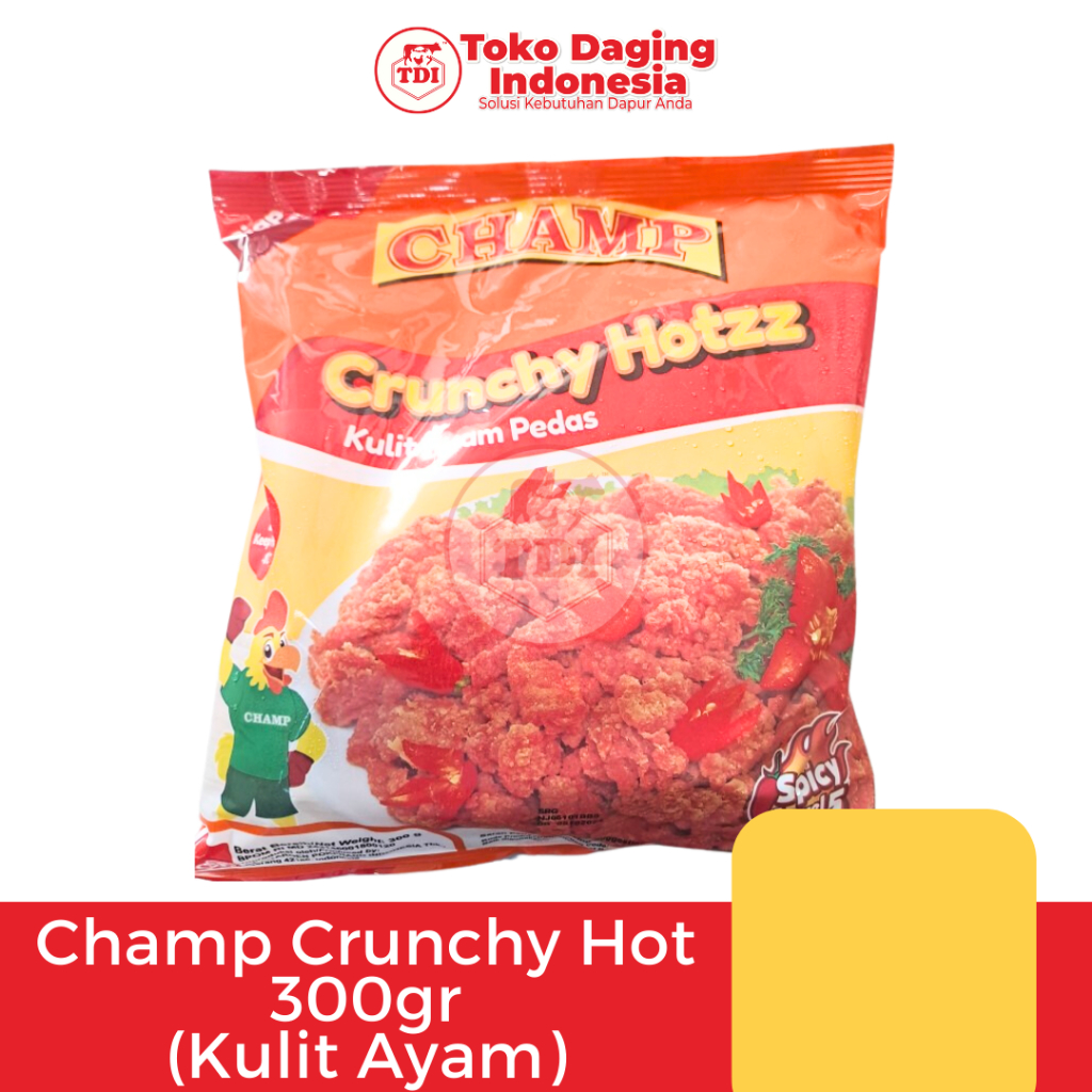 Jual Champ Crunchy Hot 300gr (Kulit Ayam) Shopee Indonesia