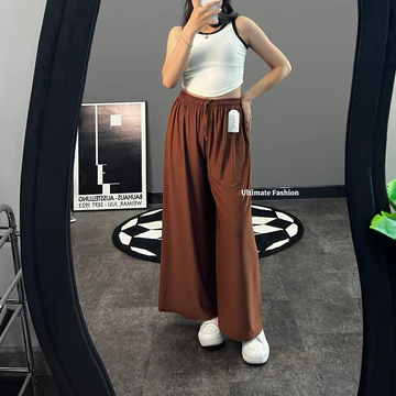 Kulot Jersey Lalisa Highwaist Bahan Jersey Premium Ukuran Standar Dan Jumbo (Bisa Buat Ibu