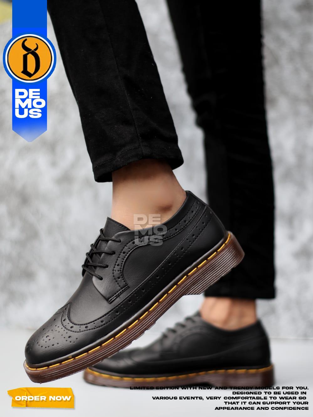 Jual DEMOUS Wingtif - Sepatu Formal Pria Pantofel Kerja Docmart Oxford ...