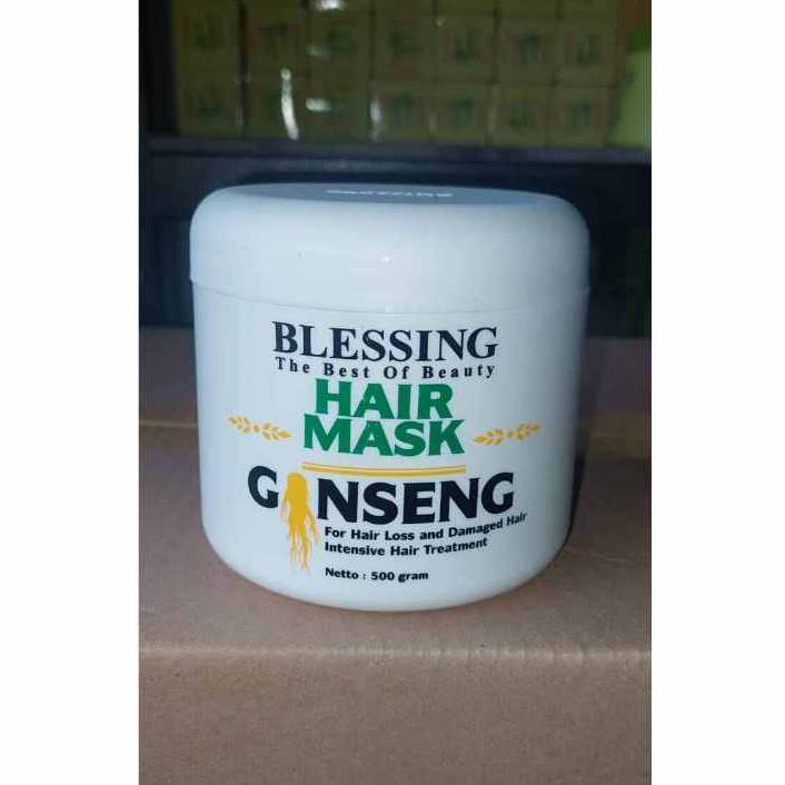 Jual BLESSING Hair Mask Ginseng 500 Gr | Shopee Indonesia