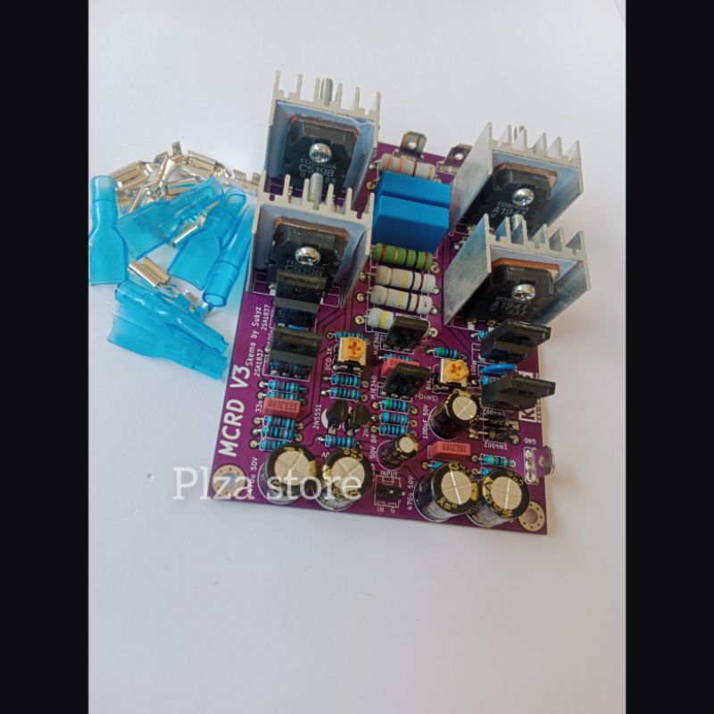 Jual Kit driver power amplifier MCRD V3 New double layer komponen