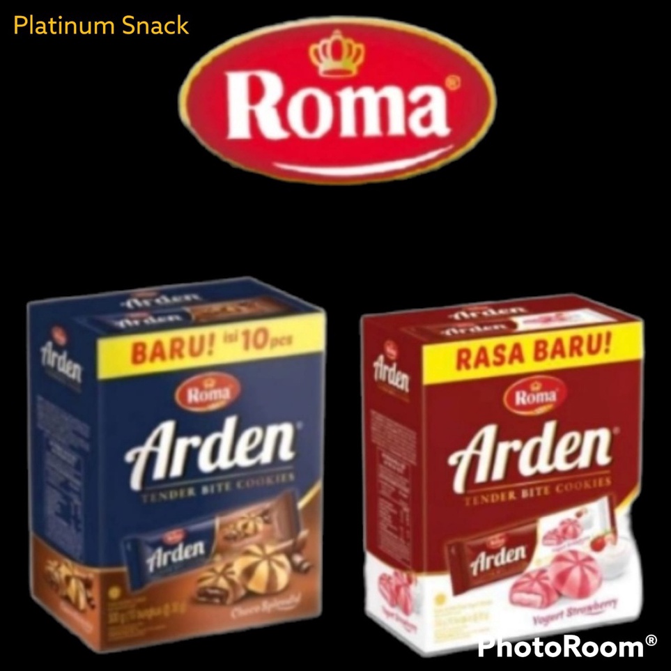 Jual Terbaru Roma Arden Cookies Choco Splendid, Arden Yogurt Strawberry ...