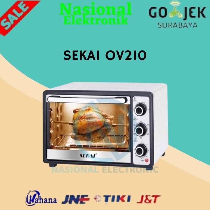 Jual OVEN LISTRIK SEKAI OV210/OVEN LISTRIK LOW WATT/OVEN LISTRIK SEKAI