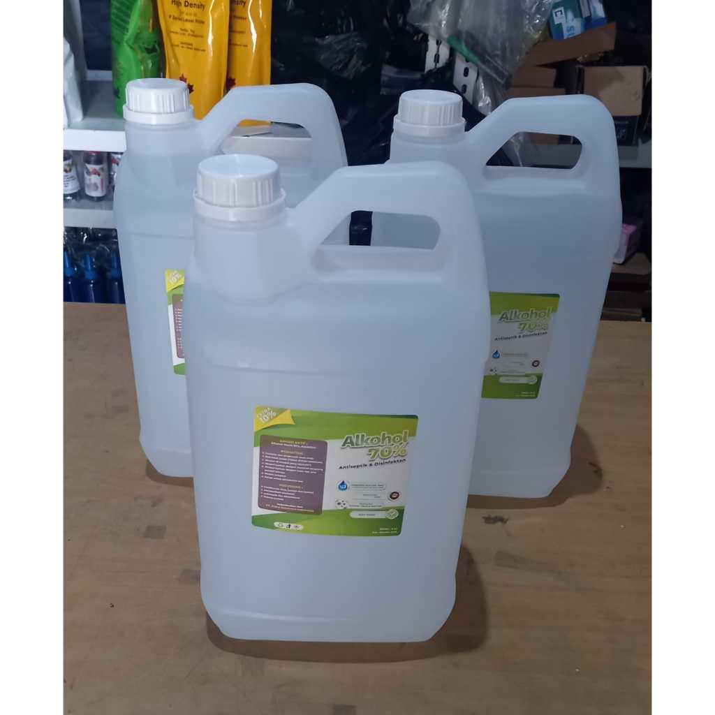 Jual Alkohol 70% 5 liter / Alkohol 70 persen / Alcohol 70% ...