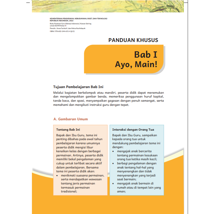 Jual K21 BG BHS INDO 3 - Buku Panduan Guru Bahasa Indonesia: Kawan ...