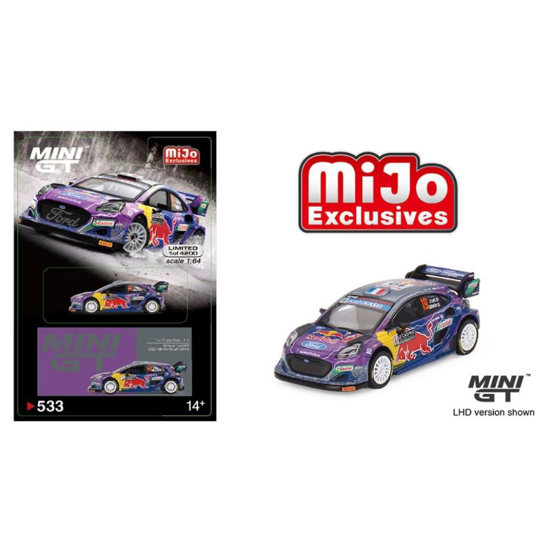 Jual Mini GT Ford Puma Rally 1#19 M Sport Ford WRT 2022 Rally ...