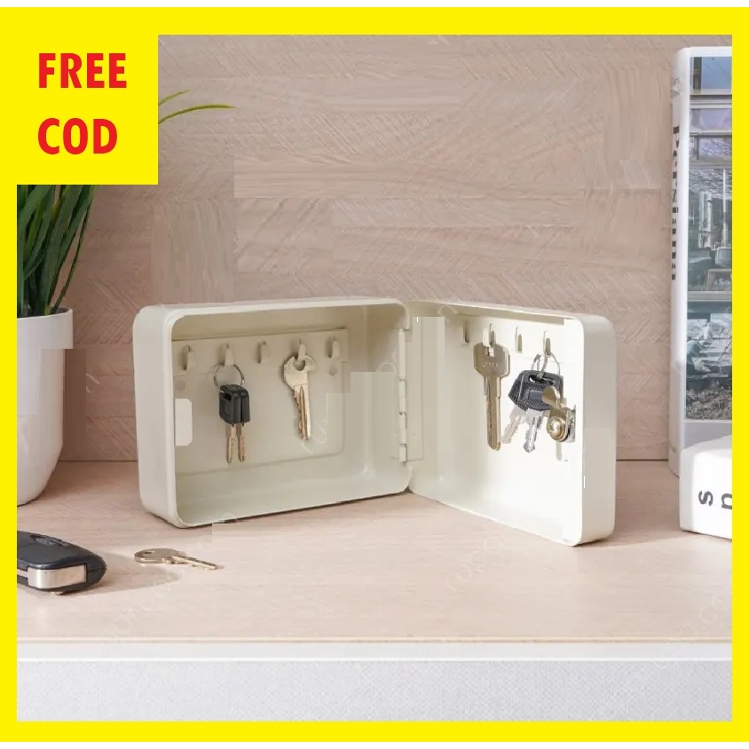 Jual COD Krisbow Key Box gantungan kunci tempel dinding 10 keys brankas ...