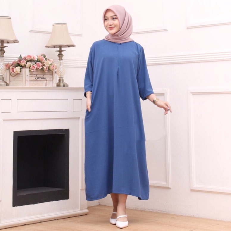 Jual Daster Obral Terbaru 2023 Crinkle Airflow Busui Dress Airflow ...