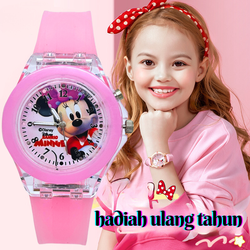 Jual Jam Tangan Anak-anak Disney series Jam tangan anak perempuan