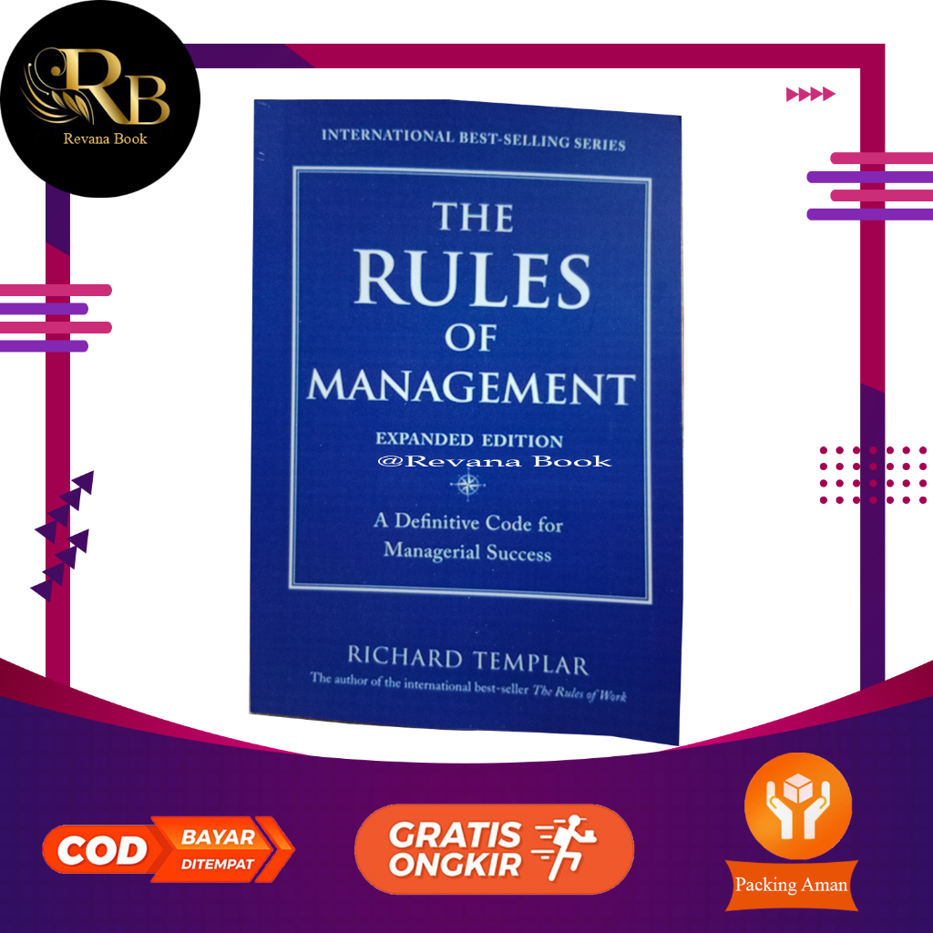 Jual The Rules of Management - Richard Templar (English Language ...