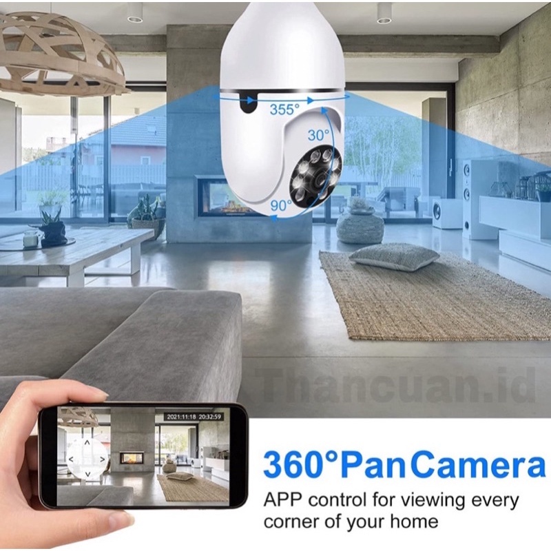 Jual V380 New IP Camera Bohlam PTZ Speed Doom 3MP Full HD Cctv Wireless ...