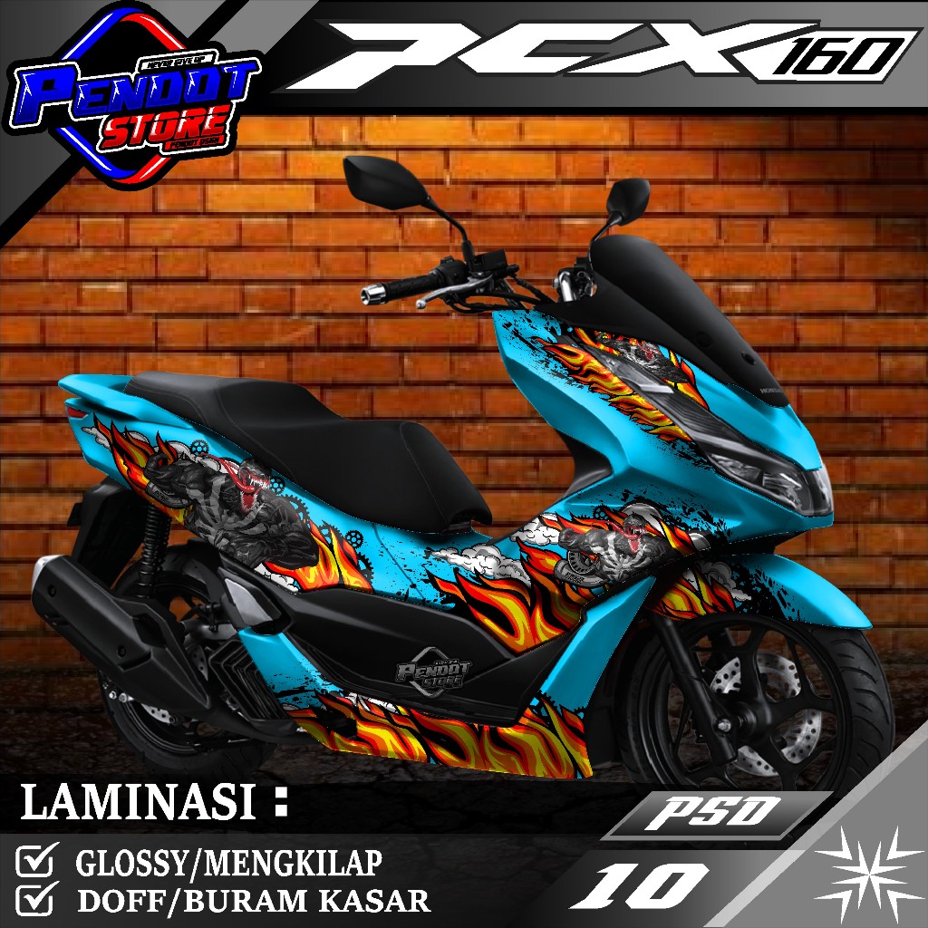 Jual Decal Sticker Honda Pcx Fullbody Stiker Aksesoris Pcx Dekal Pcx New