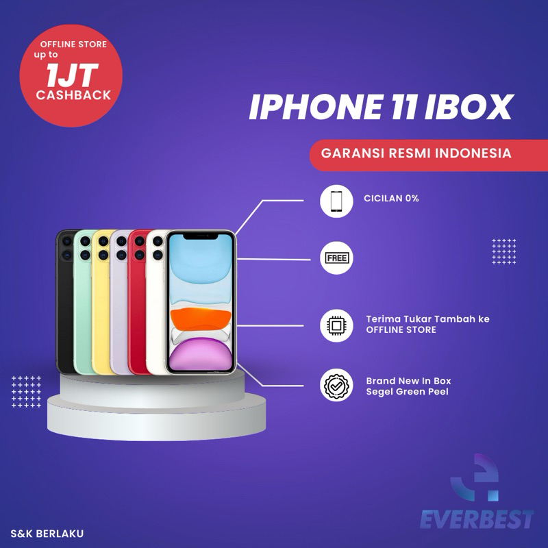 Jual IPHONE 11 IBOX | Shopee Indonesia