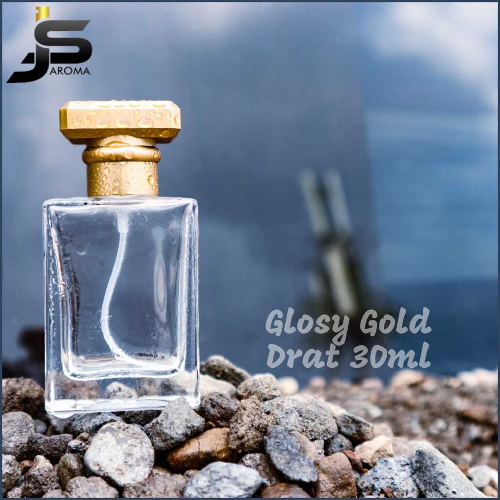 Jual Botol Parfum Glosy Gold 30ml Drat | Shopee Indonesia