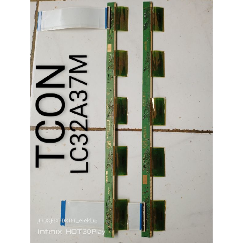 Jual TCON Sharp LC32A37M tcon Tv sharp lc32a37m tcon Sharp lc32 ...