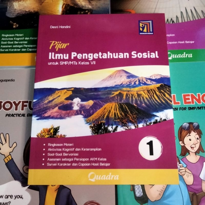 Jual Buku SMP Pijar IPS Quadra Kurikulum Merdeka Kelas 7-9 | Shopee ...