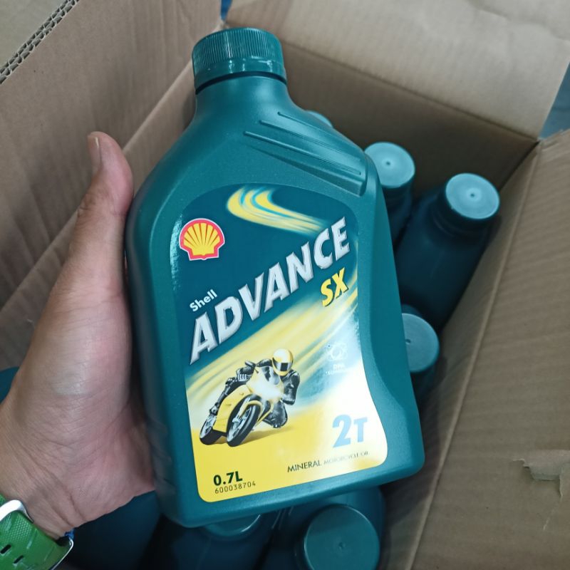 Jual Oli samping shell advance 2t 700ML | Shopee Indonesia