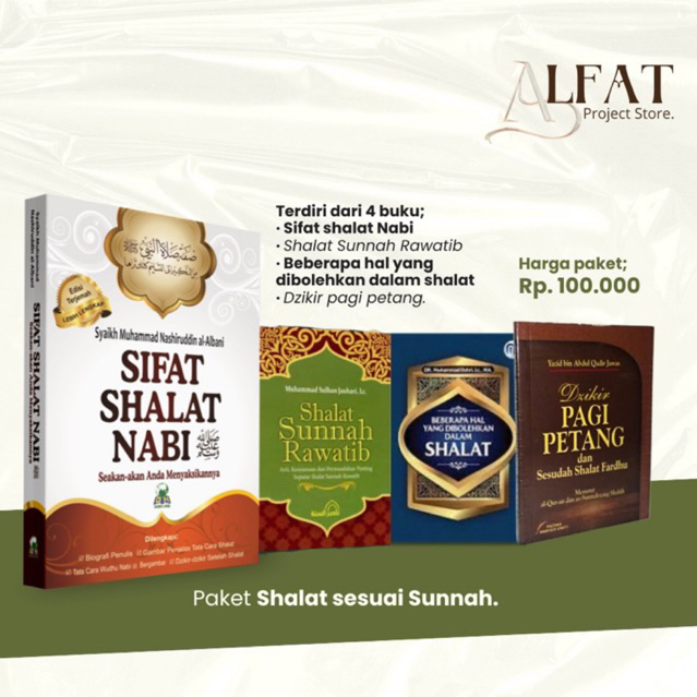 Jual Paket Buku Sifat Shalat Nabi Shalat Sesuai Sunnah | Shopee Indonesia