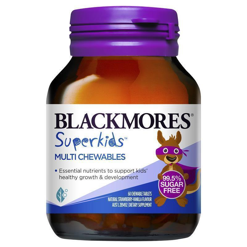 Jual Blackmores Superkids Multi Chewables 60 Chewable Tablets