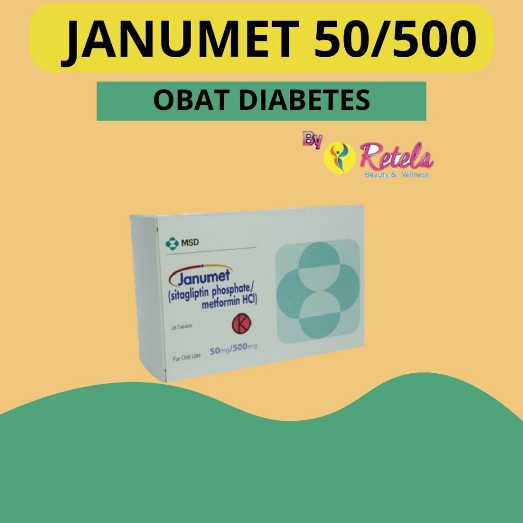Jual Janumet 50mg/500mg 1 Blister 7 TabletT Shopee Indonesia