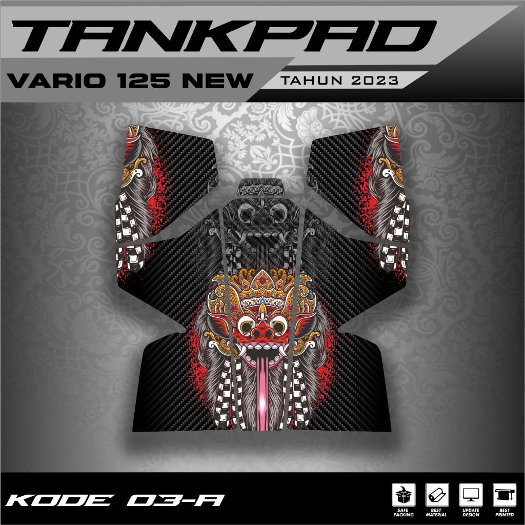 Jual Tankpad Vario New Tebal Striping Vario Sticker Vario Pelindung Dashboard