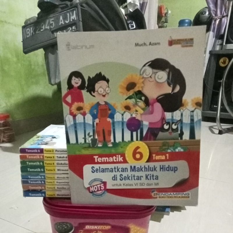 Jual BUKU ORI TEMATIK TEMA 1 S/D 9 KELAS 6 SD PENERBIT PLATINUM ...