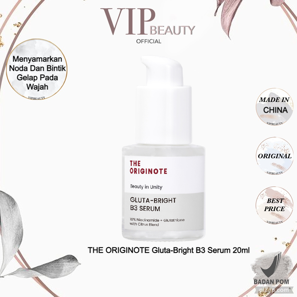 Jual THE ORIGINOTE Gluta-Bright B3 Serum 20ml - Serum Brightening Untuk ...