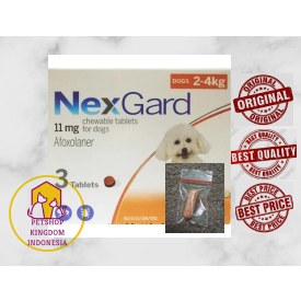 Jual Nexgard Small For Dogs (2-4kg)/Tablet Repack | Shopee Indonesia