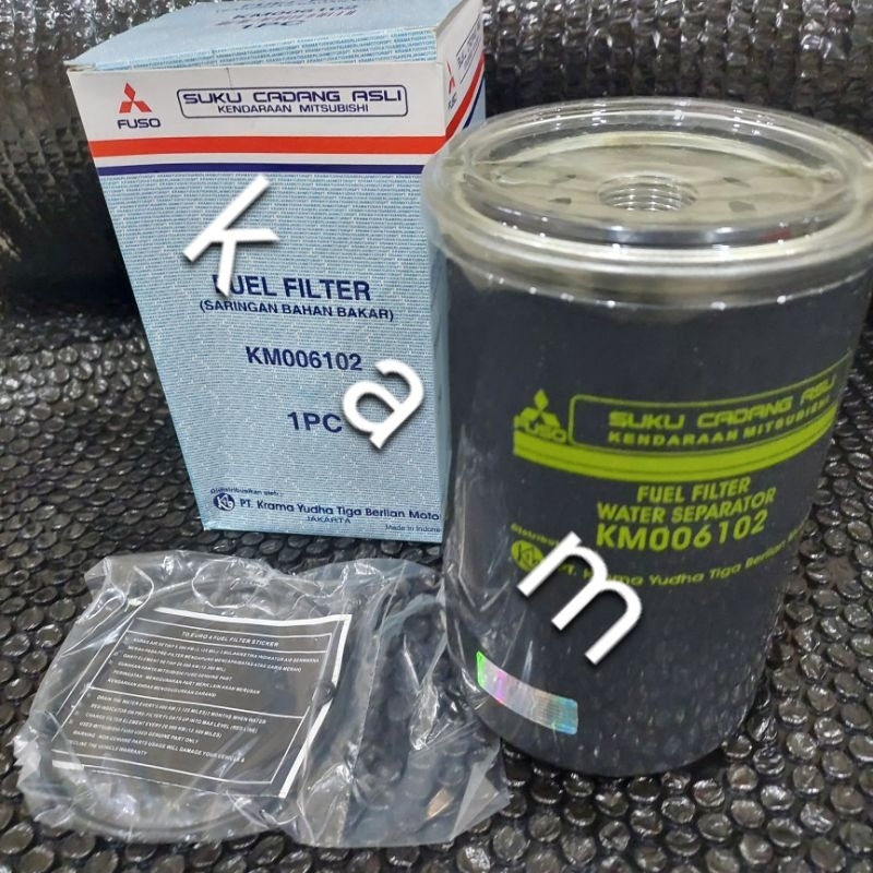 Jual fuel filter solar canter euro 4 FE71 FE74 KM006102 | Shopee Indonesia