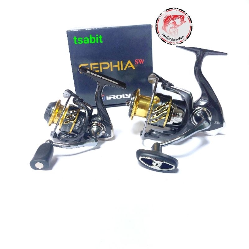 Jual Reel iroly sephia carbon sw 1000 2000 3000 4000 6000 power handle ...