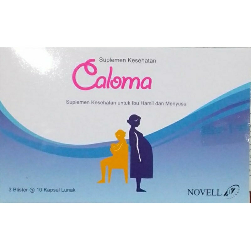 Jual Caloma Softgel suplemen kehamilan dan menyusui | Shopee Indonesia