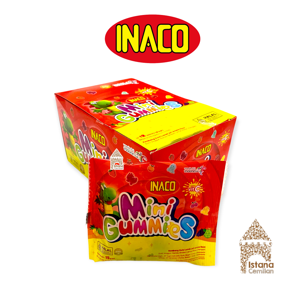 Jual Inaco Mini Gummies Permen Jeli Aneka Rasa Pack Isi Pcs