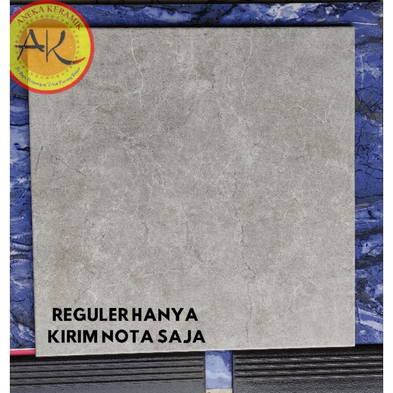 Jual Keramik Lantai Teras Garasi Kasar Motif Abu Industrial Matt Rustic