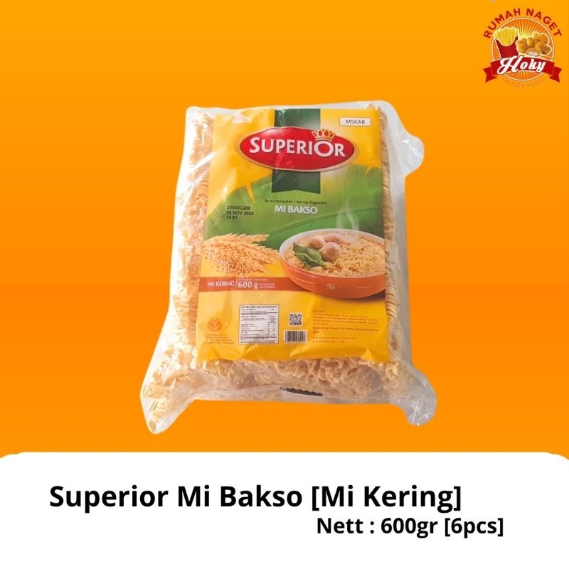 Jual Superior Mi Bakso 600g 6pcs Shopee Indonesia