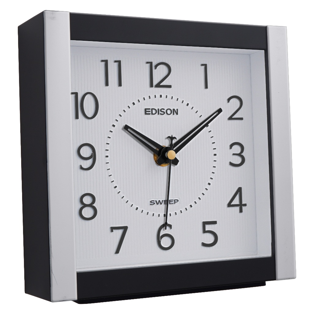 Jual Jam Dinding Jam Meja Edison Sweep ES 171 T39 Timbul Ukuran 17cm x ...